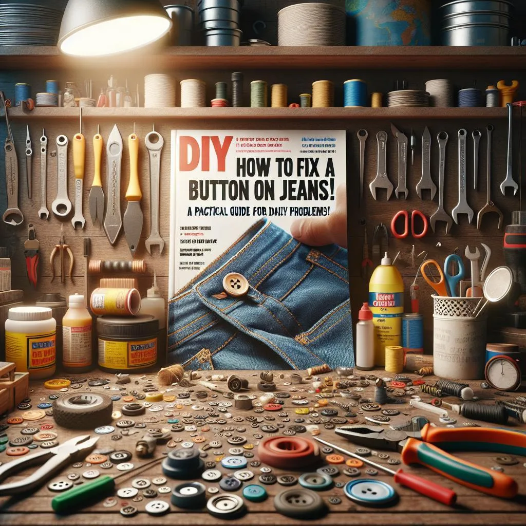 Jak opravit knoflík u riflí: Praktický průvodce pro každodenní problémy!