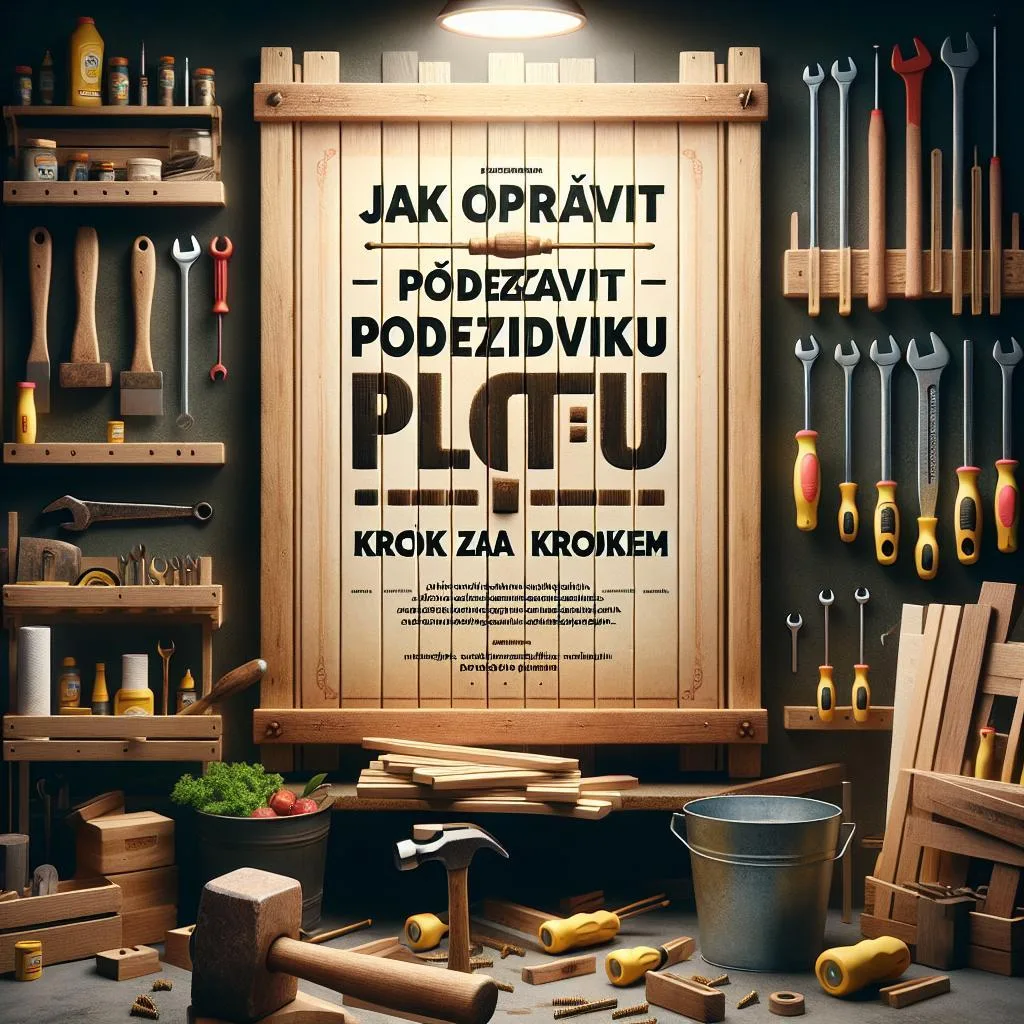 Jak opravit podezdívku plotu: Krok za krokem