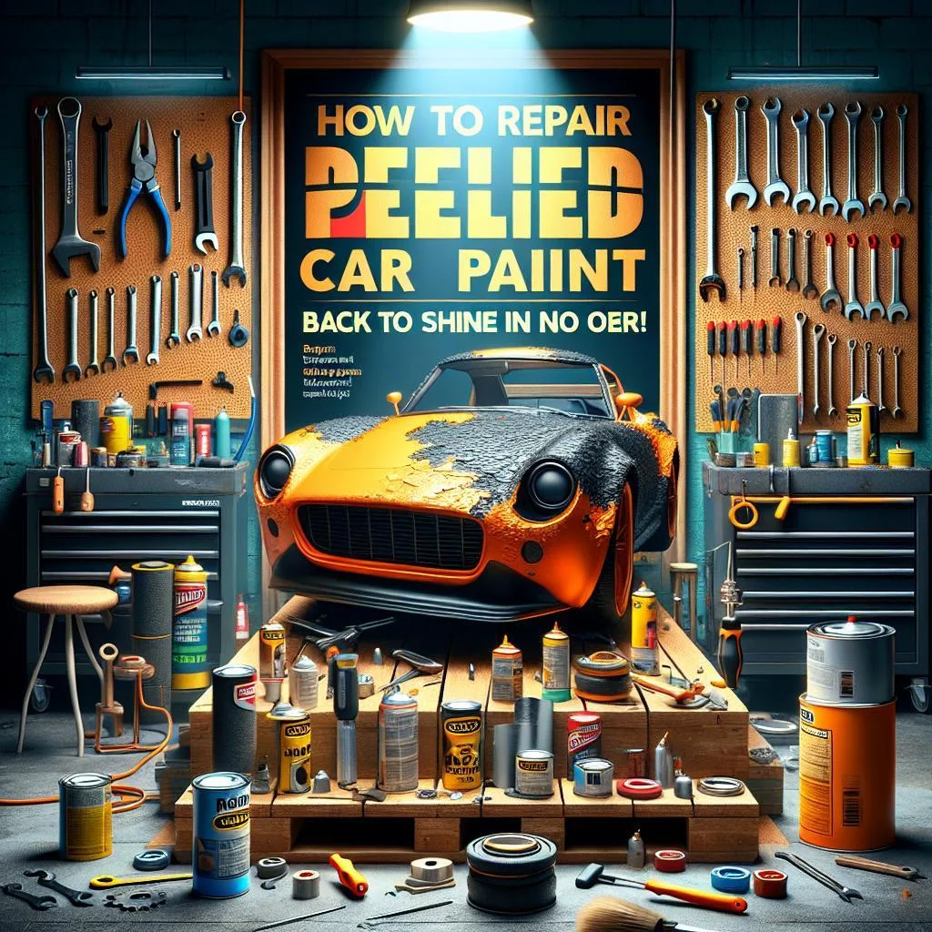 Jak opravit oloupaný lak na autě: Zpět k lesku během chvilky!