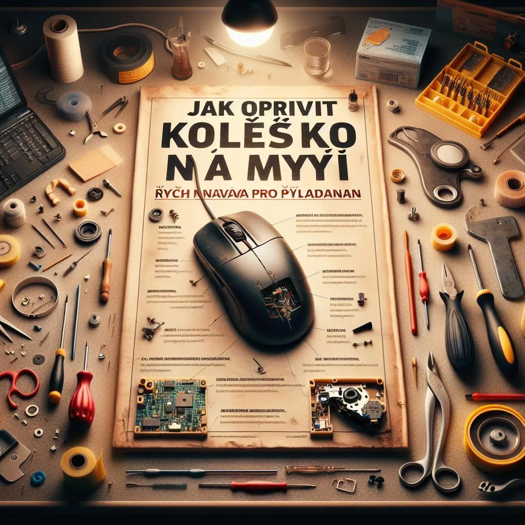 Jak opravit kolečko na myši: Rychlá náprava pro plynulé ovládání