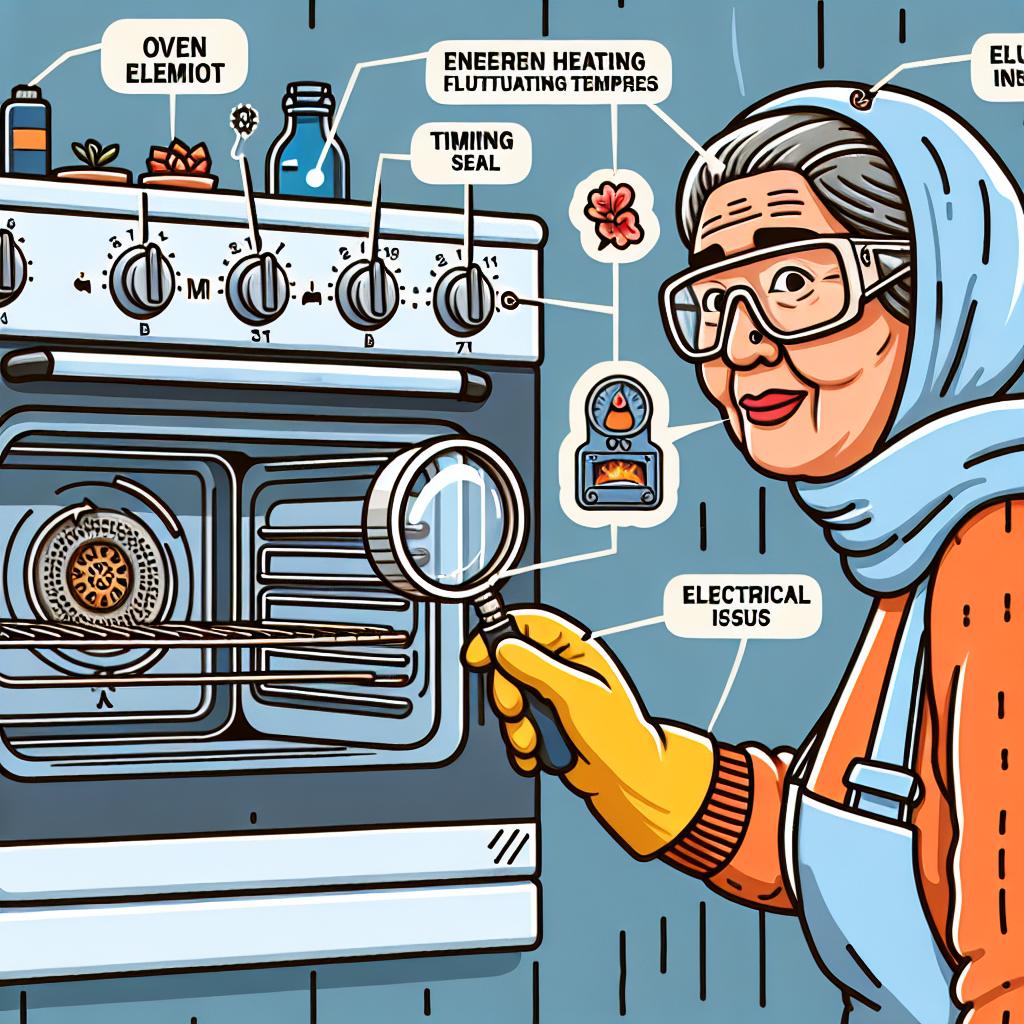 Jak rozpoznat závady trouby