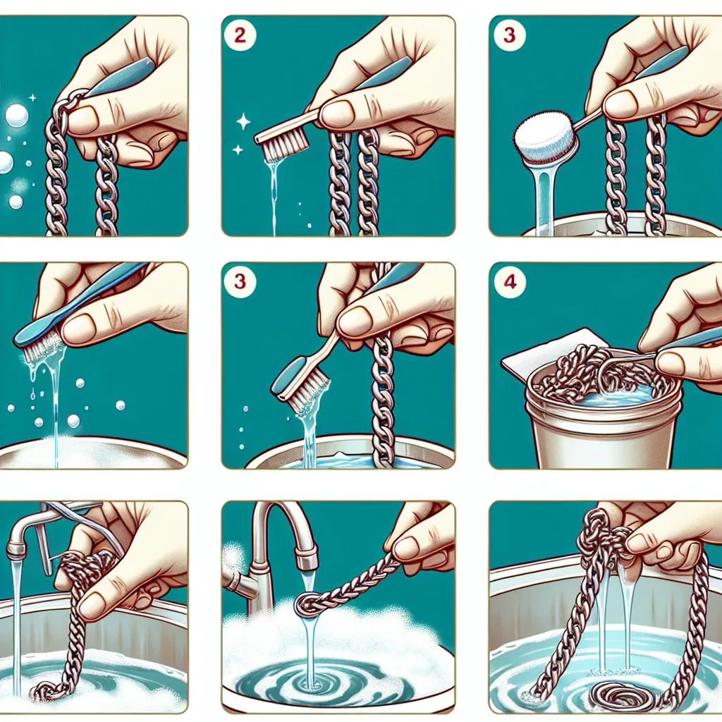 Jak obnovit lesk stříbrného řetízku