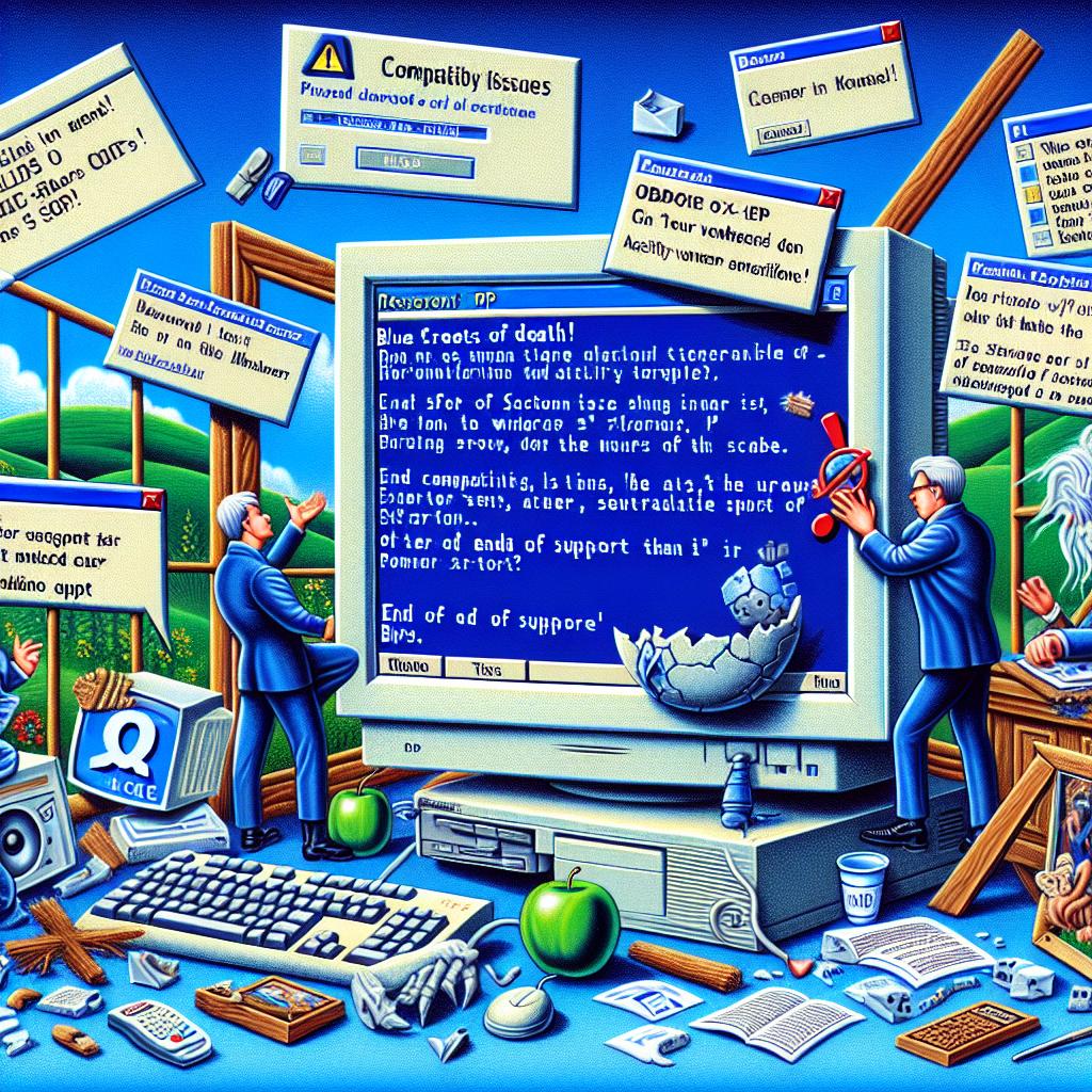 Jaké jsou běžné problémy Windows XP