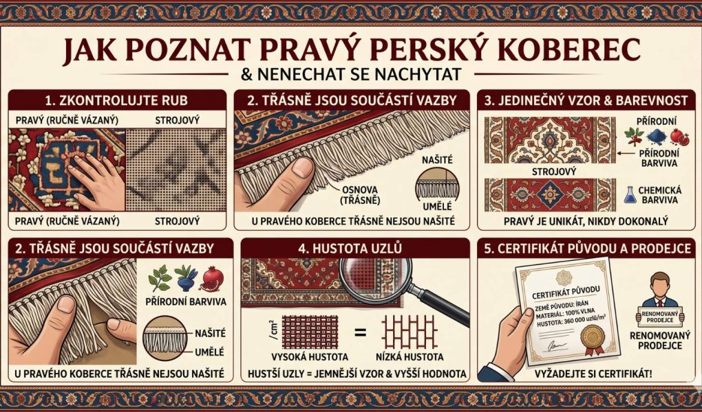 Jak poznat pravy persky koberec 2