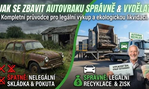 Jak se zbavit autovraku