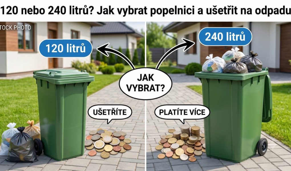 120 nebo 240 litrů? Jak vybrat popelnici a ušetřit na odpadu 1 jak vybrat popelnici