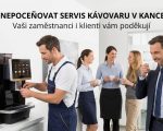 Proc nepodcenovat servis kavovaru v kancelari
