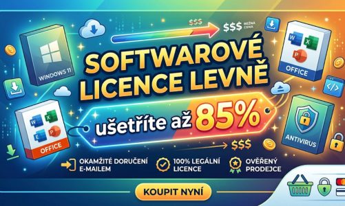 softwarove licence levne